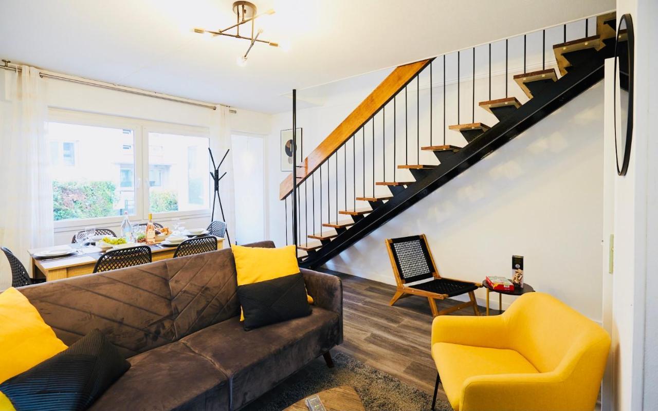 تروي Mona Lisa : Superbe Loft Centre Ville - Parking Gratuit - Wifi Ultra Rapide-Appareil Massage-Netflix-Jeu Societe المظهر الخارجي الصورة